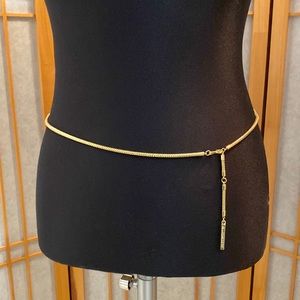 Liz Claiborne Gold Tone Accent Belt